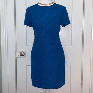 TED BAKER SHORT SLEEVED PENCIL SHEATH DRESS